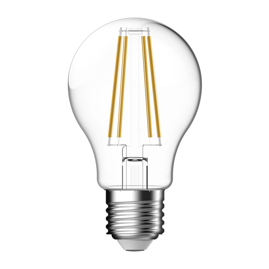 gls 7 8w dimmable led filament lamp clear 240v e27 lf a60 clr e27