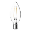 LED Filament C35 Frosted 4.2W Candle Dim / B22