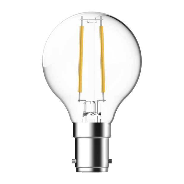 LED Filament G45 Frosted 4.2W Fancy Round Dim / B22