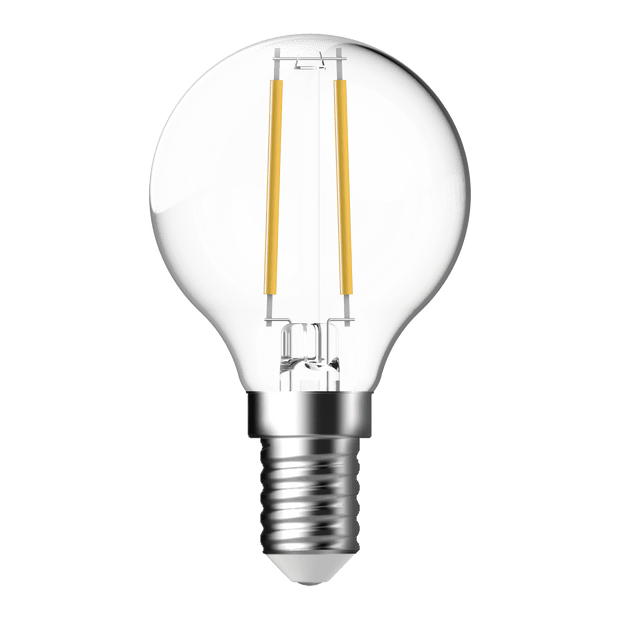 LED Filament G45 Clear 4.2W Fancy Round Dim / E27