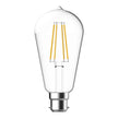 pear 7 2w dimmable led filament lamp clear 240v lf st64 clr b22
