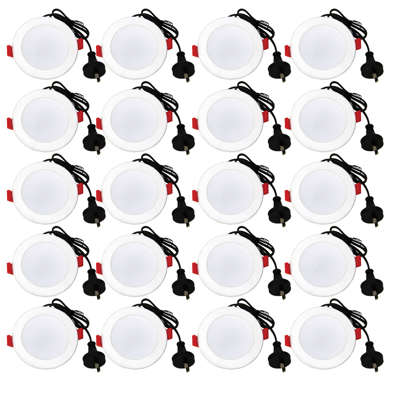 Mars 20 Pack Dimmable 10W Cct LED Downlight