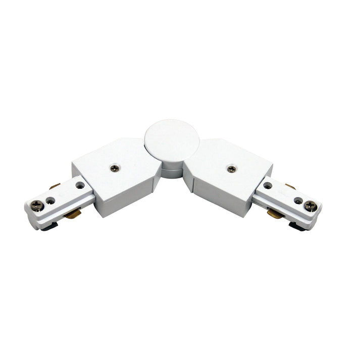 White Flexible Track Joiner