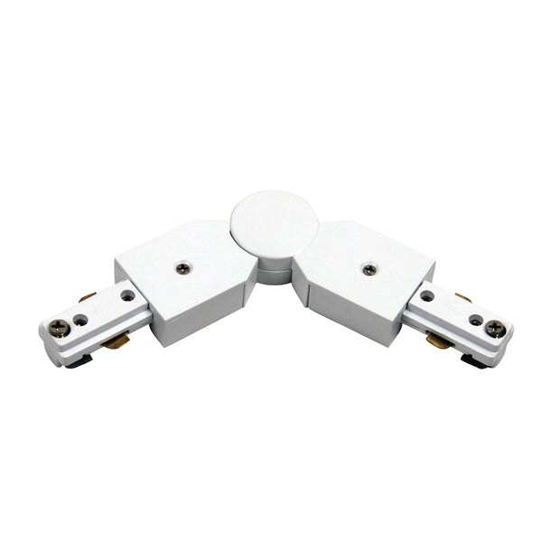 White Flexible Track Joiner