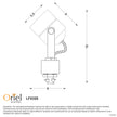 Zero Black GU10 Single Circuit Track Head