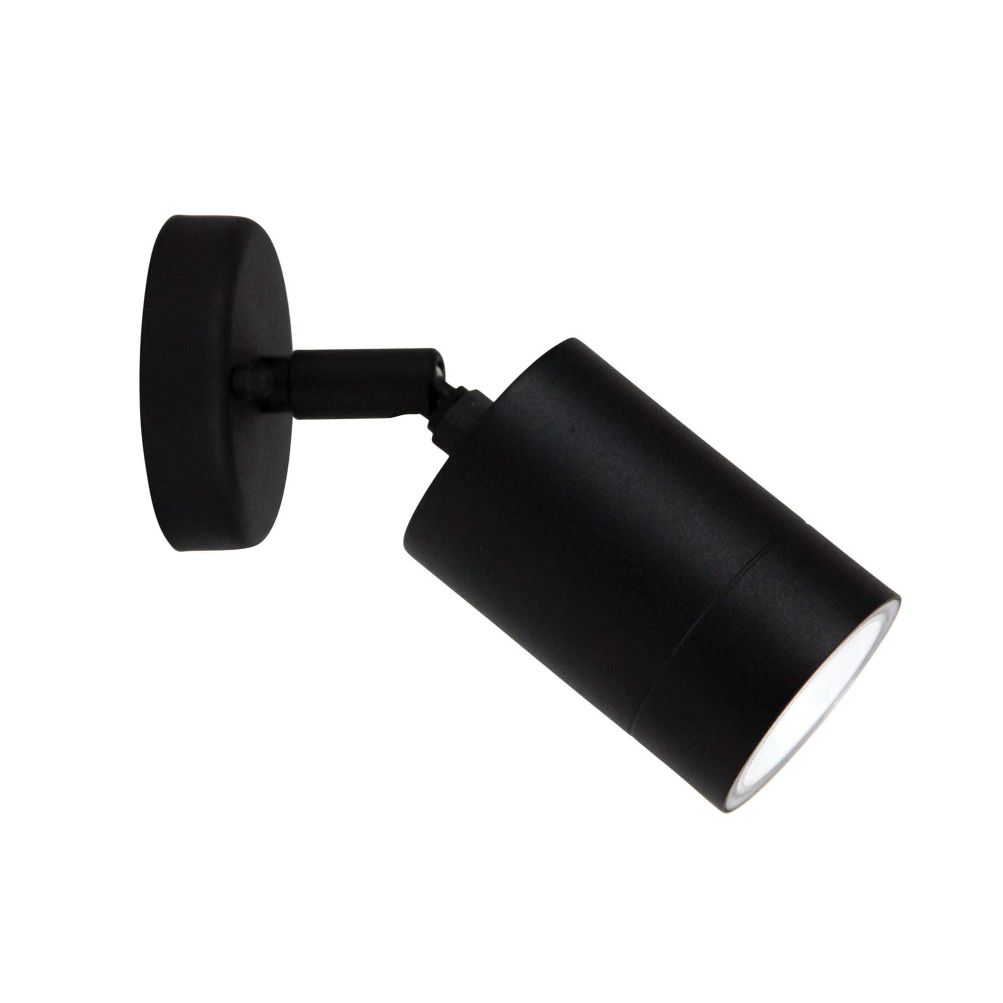 Varde LED Adjustable Black Adjustable IP44 Outdoor Wall Light