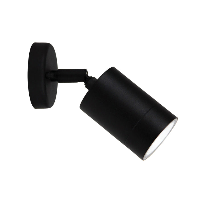 Varde LED Adjustable Black Adjustable IP44 Outdoor Wall Light