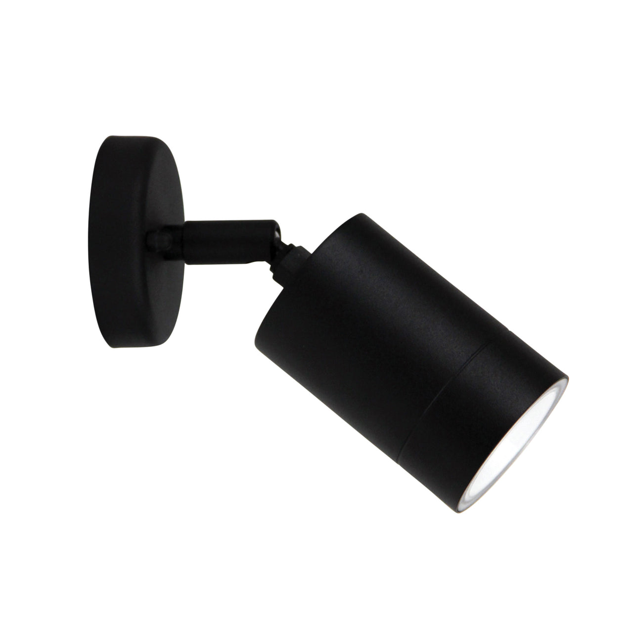 Varde LED Adjustable Black Adjustable IP44 Outdoor Wall Light