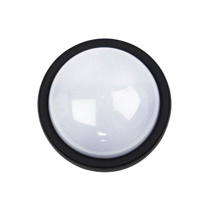 Ossen Black 8W LED IP54 Double Insulated Bunker