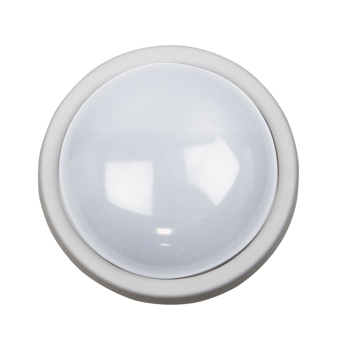 Ossen White 8W LED IP54 Double Insulated Bunker