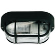 Osmo Black E27 IP44 Outdoor Bunker Acrylic And Glass