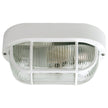 Osmo White E27 IP44 Outdoor Bunker Acrylic And Glass