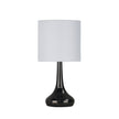 Lola On / Off Touch Lamp In Gunmetal Finish