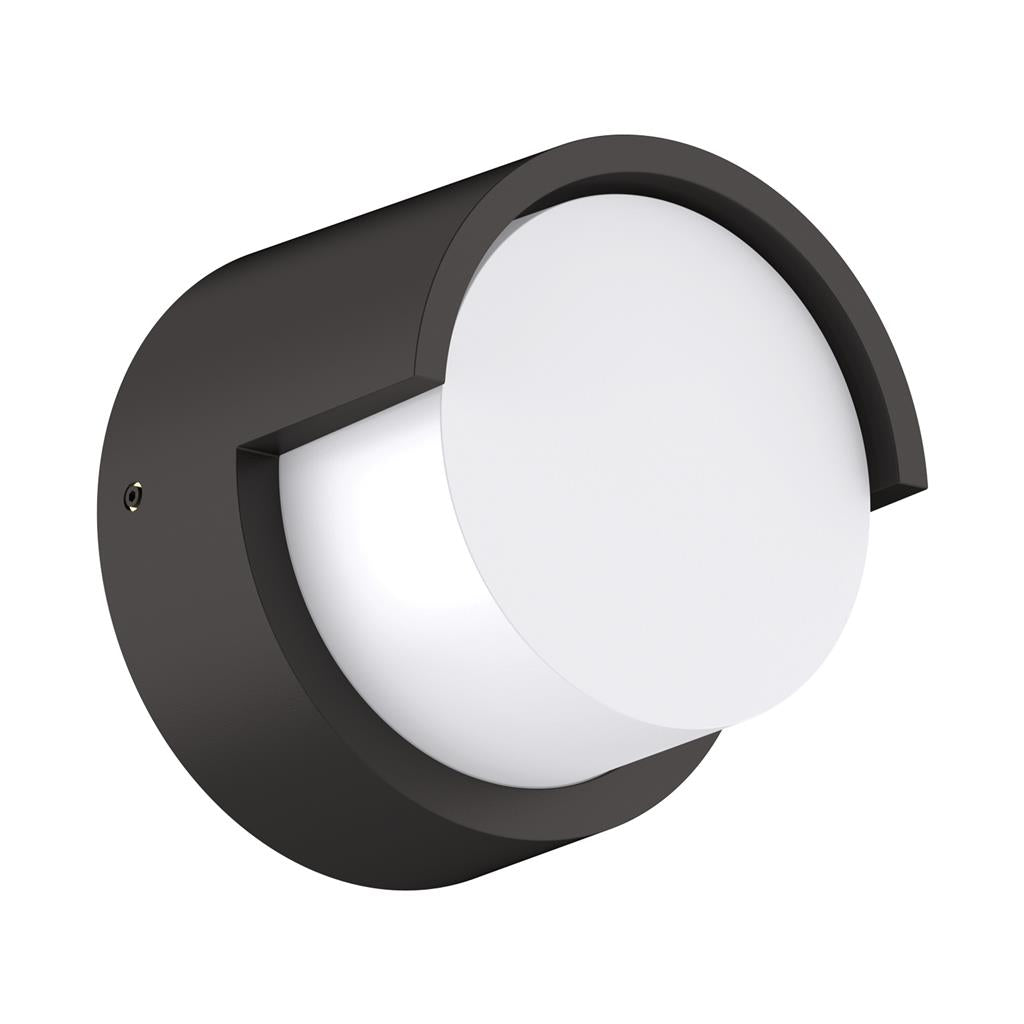 livi 5 round 5w 240v ip65 down exterior wall light livi 5