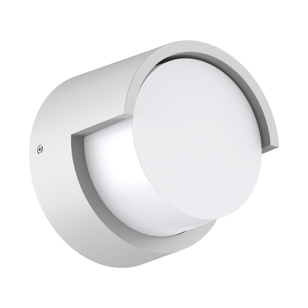 livi 5 round 5w 240v ip65 down exterior wall light livi 5