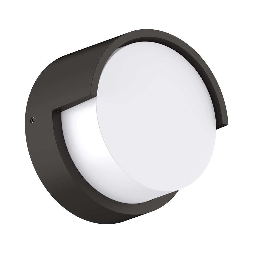 livi 8 round 8w 240v ip65 down exterior wall light livi 8