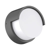 Thumbnail for livi 8 round 8w 240v ip65 down exterior wall light livi 8