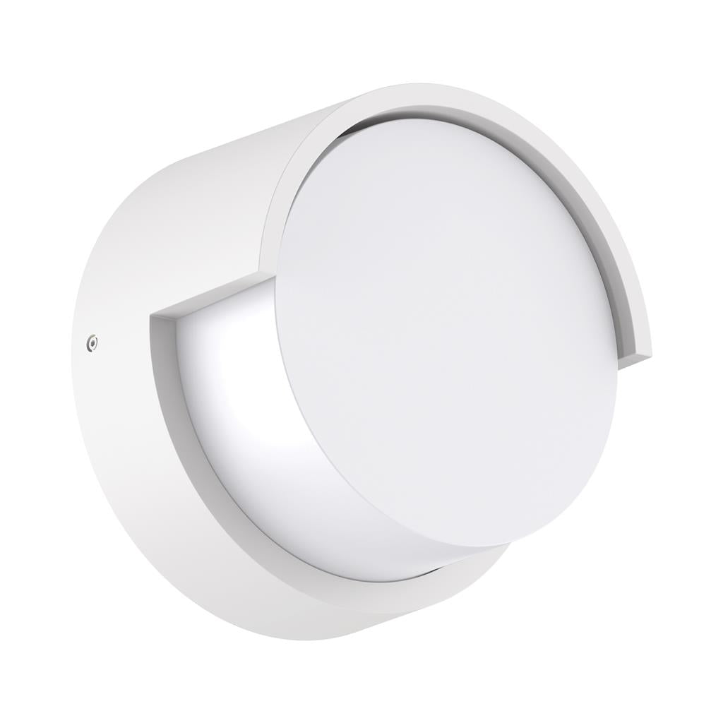 livi 8 round 8w 240v ip65 down exterior wall light livi 8