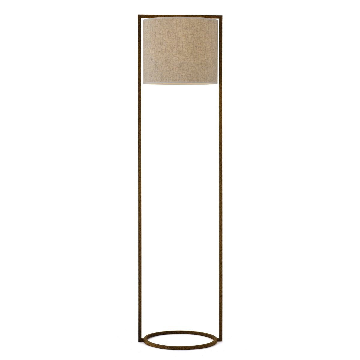 Loftus Floor Lamp in Rusty with Sand Shade