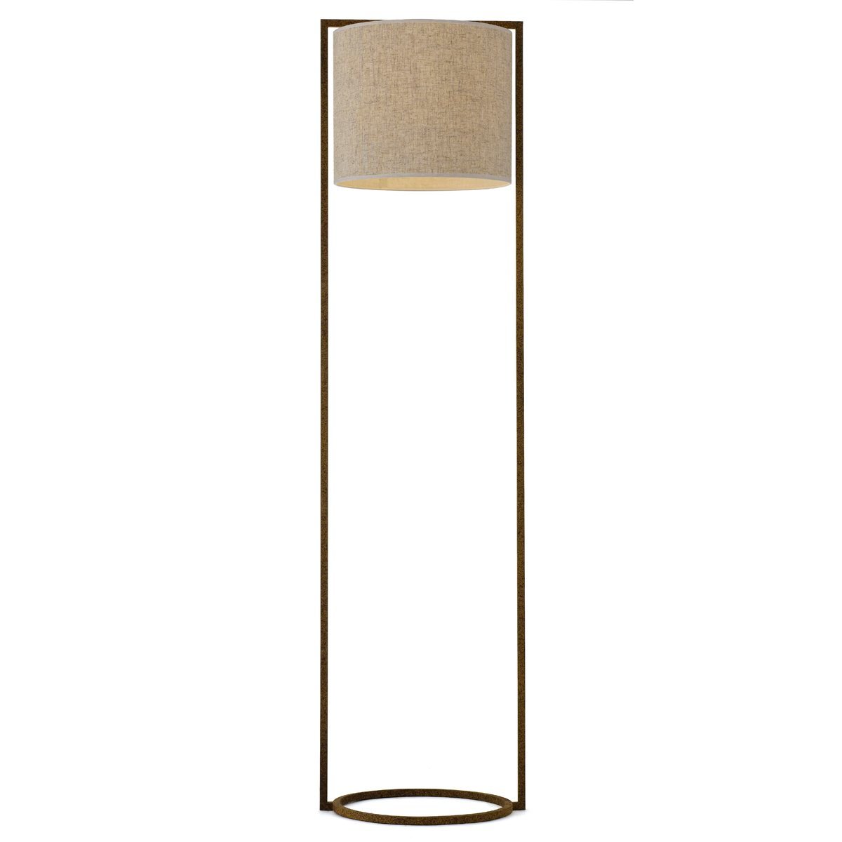 Loftus Floor Lamp in Rusty with Sand Shade