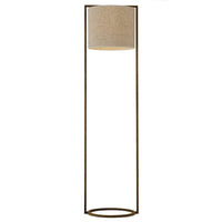 Thumbnail for Loftus Floor Lamp in Rusty with Sand Shade