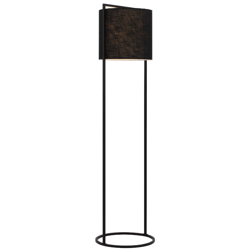 Loftus Floor Lamp with Fabric Shade in a Range of 3 Colours