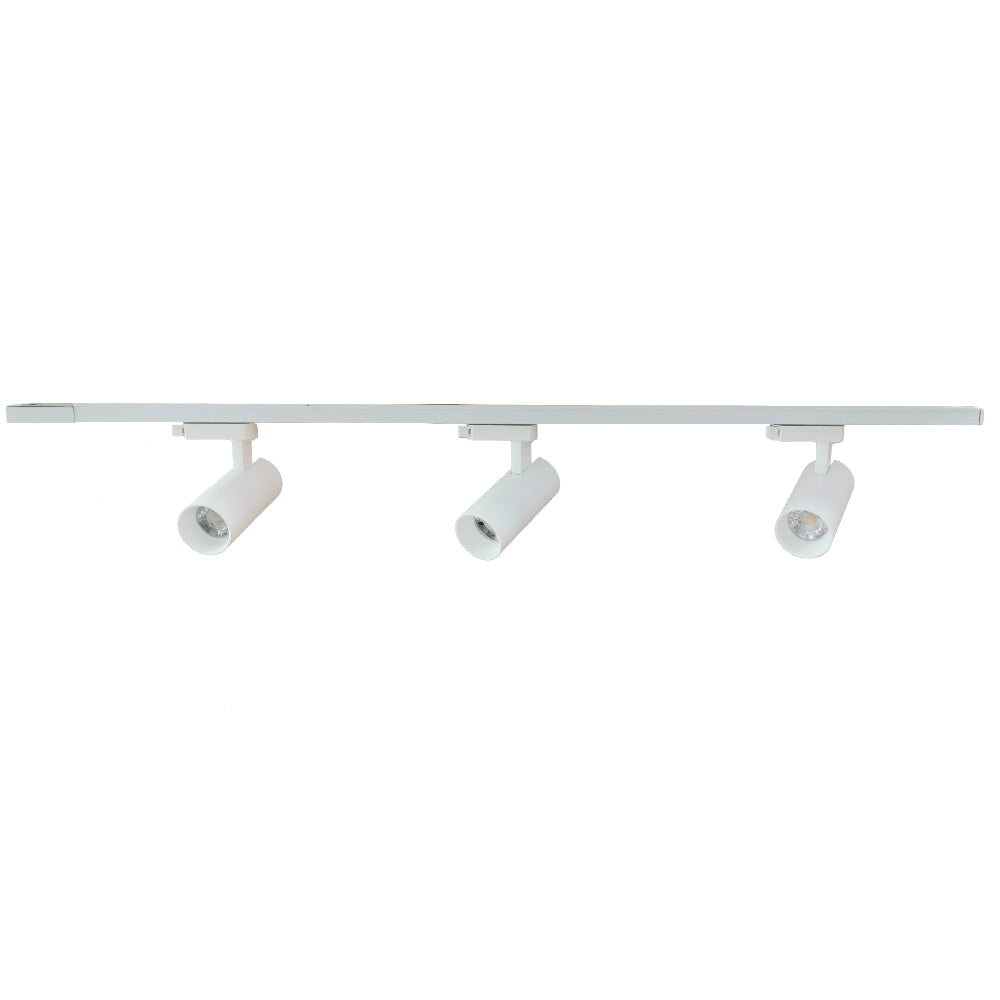 Logik Black or White 3 x 18W CCT 1M Track Light