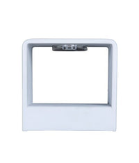 Thumbnail for London 6 Watt LED Internal Cube Shaped Up and Down Wall Light in Matt White