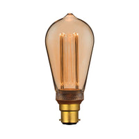 Thumbnail for PEAR RETRO 3.5W LED FILAMENT LAMP DIMABLE 240V - B22