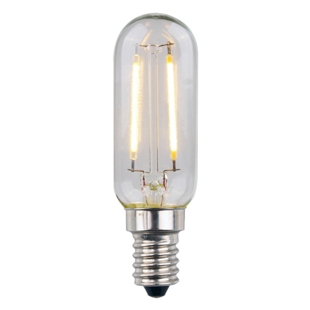 Tubulat Clear LED Filament T25 2W E14 3K