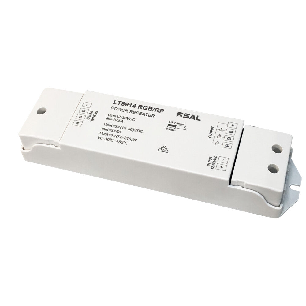 RGB Signal Repeater 6Ax3