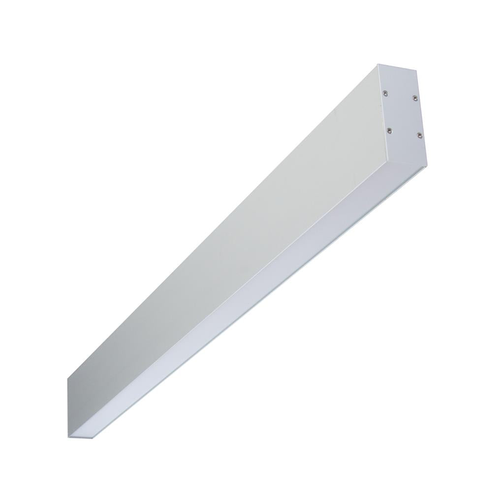 lumaline 2 up and down led wall light 900mm anodized aluminium finish