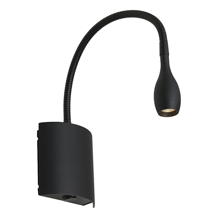 Lund LED Wall Light Black