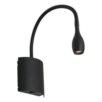 Thumbnail for Lund LED Wall Light Black