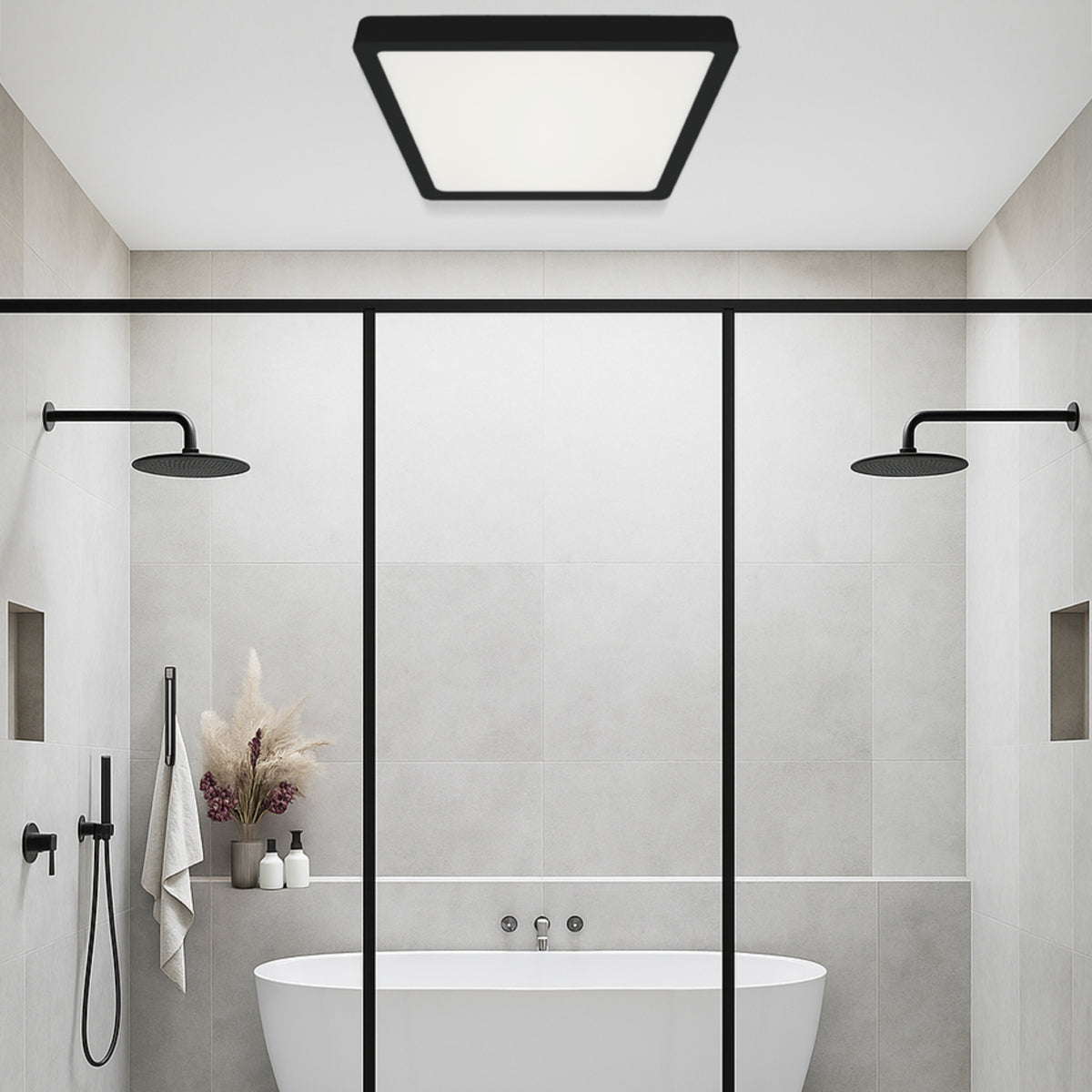 Lunos 40Cm Square Oyster