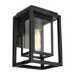 Luton 1 Light Exterior Wall Light Black