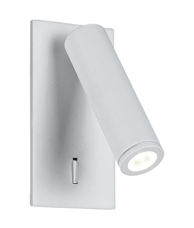LYON: City Series LED Wall Surface Mounted Matte White Reading Light