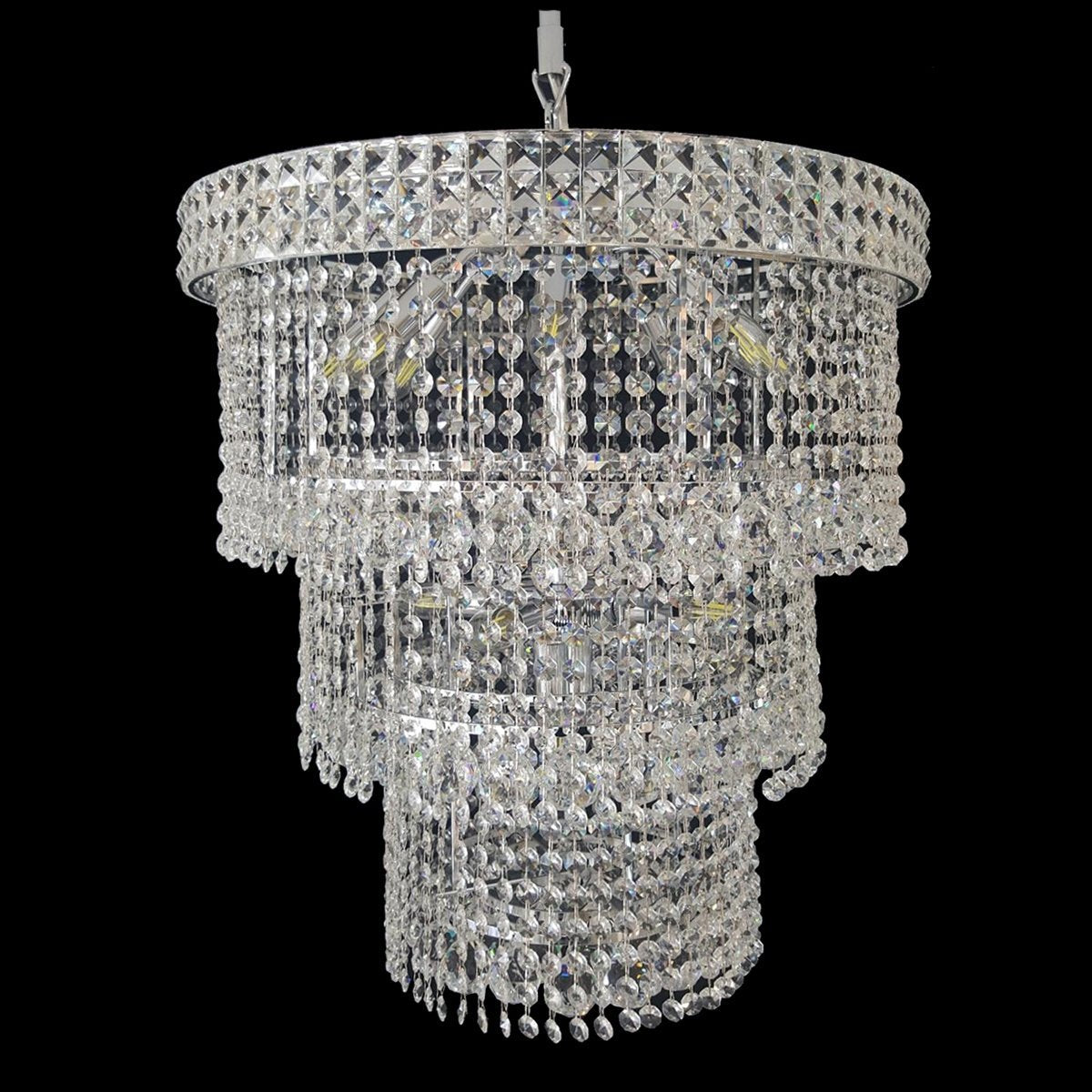 Lincoln 600 Chrome Chandelier - CRPLIN14600CH