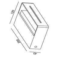 Thumbnail for Linear LED Integrated Exterior Light