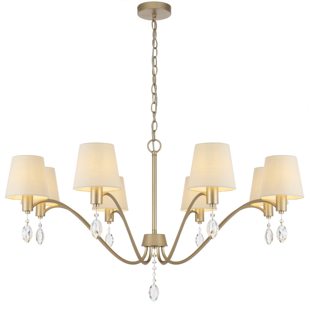 MALVERN 8 LIGHT PENDANT