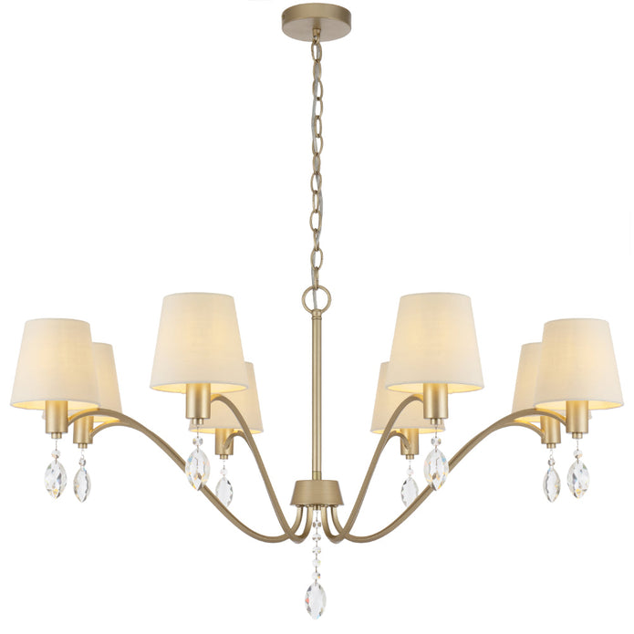 MALVERN 8 LIGHT PENDANT