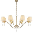 MALVERN 8 LIGHT PENDANT