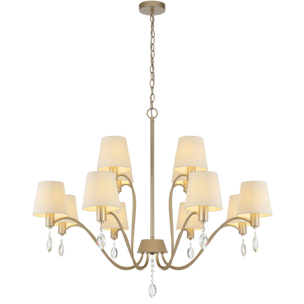 MALVERN 12 LIGHT PENDANT