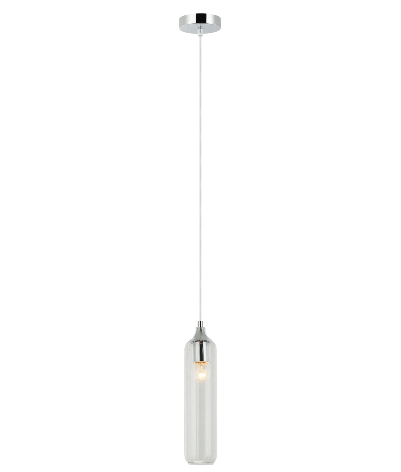 MANGA: Interior Glass Cylinder Pendant Lights
