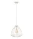 MANU: Modern Interior Cone (Concave) Wire Cage Pendant Lights