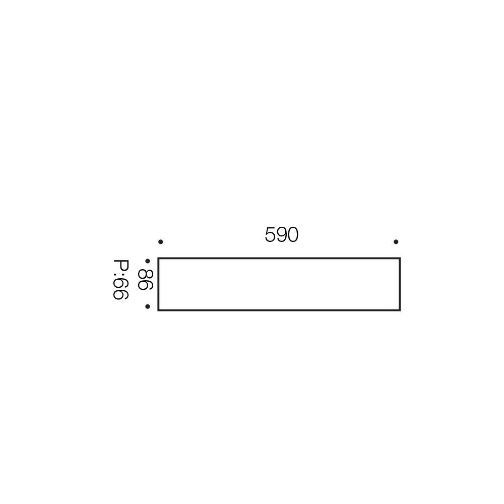 Marina IP65 Outdoor 18 Watt 2 Foot LED Cool White 5000K Batten Light