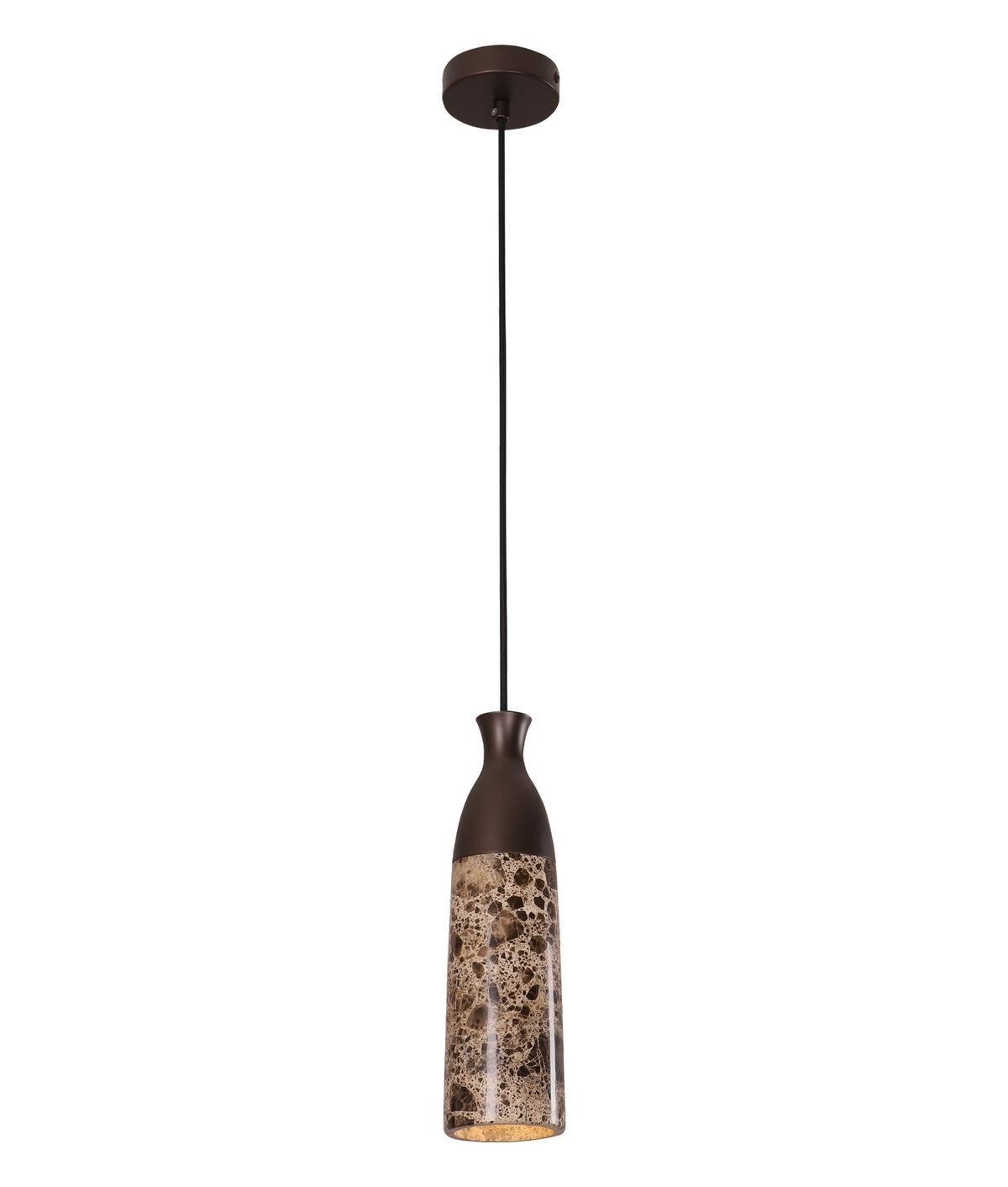 MARMOL: Interior Marble Cylinder Pendant Lights