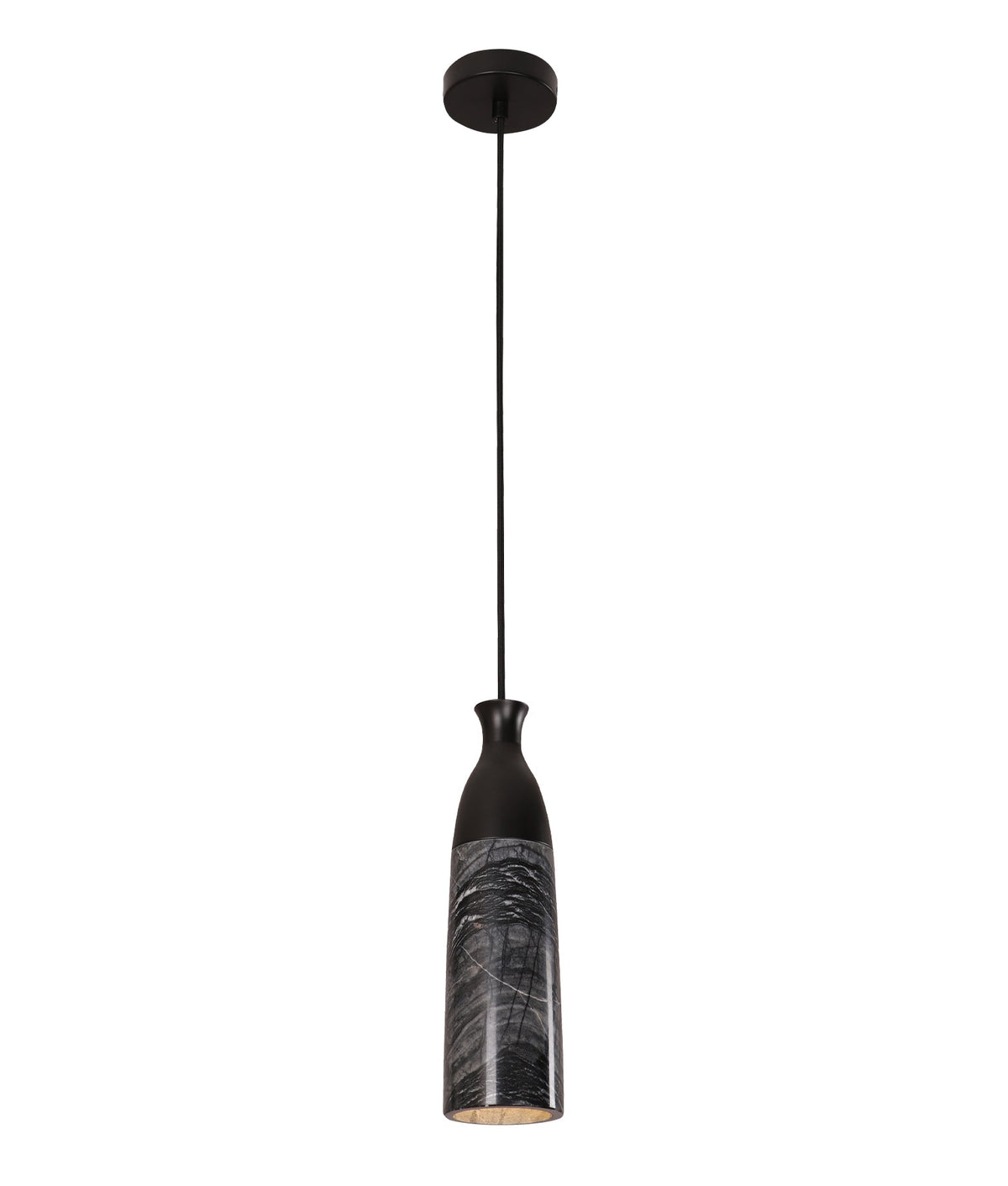 MARMOL: Interior Marble Cylinder Pendant Lights