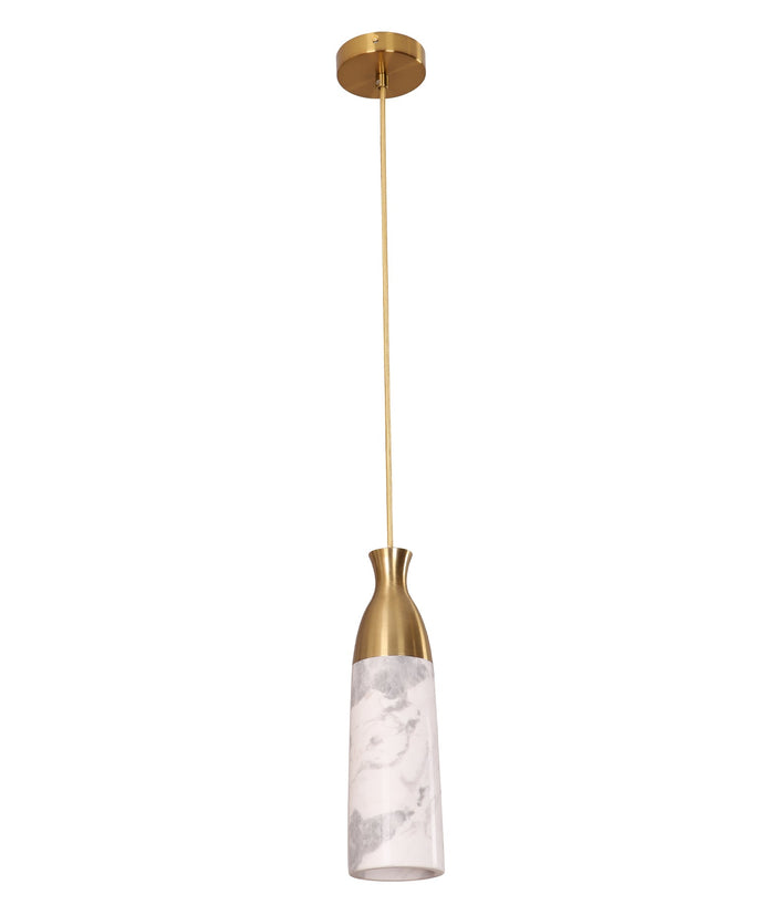 MARMOL: Interior Marble Cylinder Pendant Lights