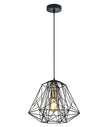 MARTE: Geometric Design Interior Iron Cage Pendant Lights